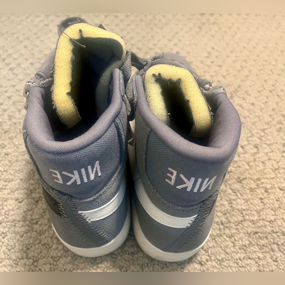 Nike Blazer Mid Rebel Women's Shoes Cool Grey - Picture 4 of 7